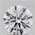 Del inventario de diamantes de laboratorio, 1.50 quilates, Redondo , Color D, claridad VS1 y certificado IGI