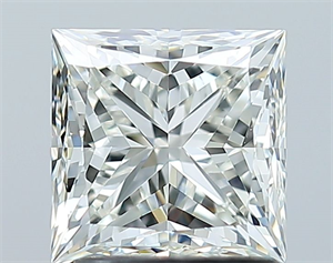 Picture of Natural Diamond 1.51 Carats, Princess with  Cut, H Color, VS2 Clarity and Certified by IGI