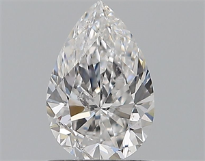 Foto Diamante Natural 0.83 quilates, De pera , Color D, claridad SI2 y certificado GIA de