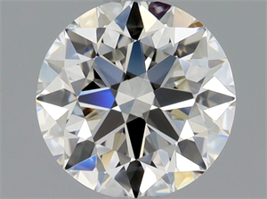 Picture of Natural Diamond 0.90 Carats, Round with Excellent Cut, I Color, VVS1 Clarity and Certified by GIA