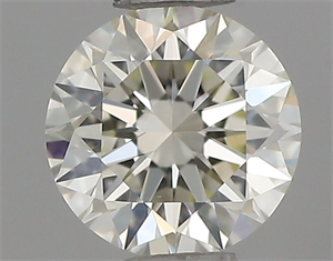 Picture of Natural Diamond 0.41 Carats, Round with Excellent Cut, J Color, VS1 Clarity and Certified by IGI