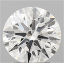 Del inventario de diamantes de laboratorio, 2.09 quilates, Redondo , Color F, claridad VVS2 y certificado IGI