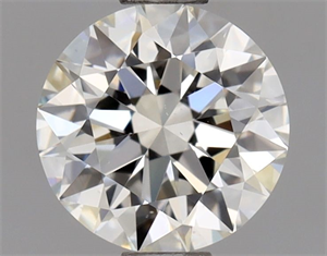 Picture of Natural Diamond 0.70 Carats, Round with Excellent Cut, H Color, VS2 Clarity and Certified by GIA
