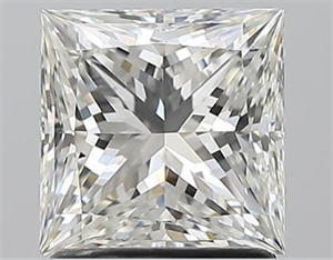 Foto Diamante Natural 1.50 quilates, Princesa , Color H, claridad VS2 y certificado GIA de