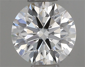 Picture of Natural Diamond 0.42 Carats, Round with Excellent Cut, H Color, VVS2 Clarity and Certified by GIA
