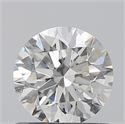 Natural Diamond 0.70 Carats, Round with Excellent Cut, G Color, SI2 Clarity and Certified by GIA