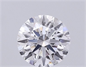 Lab Grown Diamond 1.03 Carats, Round with Ideal Cut, D Color, VVS1 Clarity and Certified by IGI
