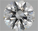 Lab Grown Diamond 1.52 Carats, Round with Excellent Cut, E Color, VVS2 Clarity and Certified by IGI