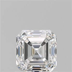 Picture of Natural Diamond 1.01 Carats, Asscher with  Cut, F Color, VVS1 Clarity and Certified by GIA