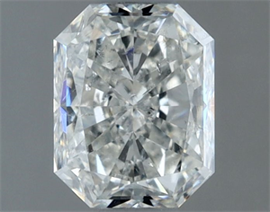 Picture of Natural Diamond 1.01 Carats, Radiant with  Cut, G Color, SI2 Clarity and Certified by IGI