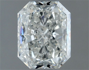Picture of Natural Diamond 1.01 Carats, Radiant with  Cut, G Color, SI2 Clarity and Certified by IGI