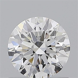 Picture of Natural Diamond 0.80 Carats, Round with Excellent Cut, F Color, VS1 Clarity and Certified by GIA