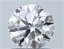 Diamante Natural 0.90 quilates, Redondo , Color F, claridad SI1 y certificado GIA