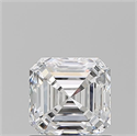 Diamante Natural 1.01 quilates, Asscher , Color E, claridad SI1 y certificado GIA