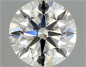 Natural Diamond 0.70 Carats, Round with Excellent Cut, I Color, VS2 Clarity and Certified by GIA
