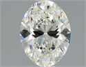 Diamante Natural 0.70 quilates, Ovalado , Color J, claridad VS1 y certificado GIA