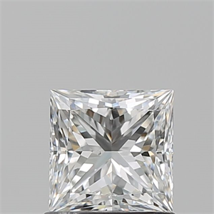 Picture of Natural Diamond 1.01 Carats, Princess with  Cut, G Color, VS1 Clarity and Certified by GIA