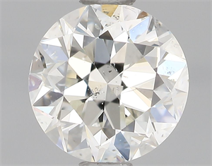 Picture of Natural Diamond 0.70 Carats, Round with Very Good Cut, I Color, SI2 Clarity and Certified by GIA
