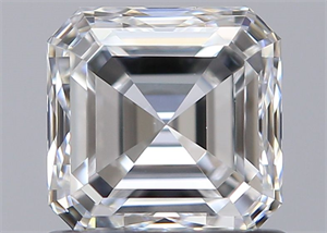 Picture of Natural Diamond 0.92 Carats, Asscher with  Cut, E Color, VS1 Clarity and Certified by GIA