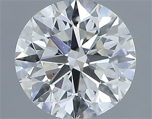 Picture of Natural Diamond 0.80 Carats, Round with Excellent Cut, G Color, SI1 Clarity and Certified by GIA