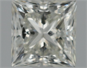 Natural Diamond 1.05 Carats, Princess with  Cut, J Color, VS1 Clarity and Certified by GIA