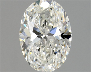 Picture of Natural Diamond 0.90 Carats, Oval with  Cut, H Color, VVS2 Clarity and Certified by GIA