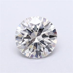 Picture of Lab Grown Diamond 1.24 Carats, Round with Excellent Cut, F Color, VVS2 Clarity and Certified by IGI