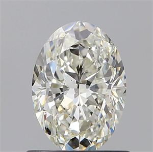 Picture of Natural Diamond 0.80 Carats, Oval with  Cut, I Color, SI1 Clarity and Certified by GIA