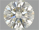 Diamante Natural 0.61 quilates, Redondo , Color N, claridad VVS1 y certificado GIA