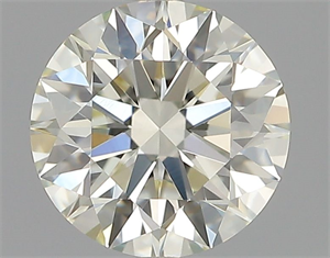 Foto Diamante Natural 0.61 quilates, Redondo , Color N, claridad VVS1 y certificado GIA de