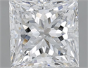 Natural Diamond 2.03 Carats, Princess with  Cut, D Color, VVS1 Clarity and Certified by GIA