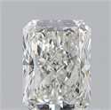 Natural Diamond 0.80 Carats, Radiant with  Cut, I Color, VVS2 Clarity and Certified by GIA