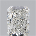 Natural Diamond 0.80 Carats, Radiant with  Cut, I Color, VVS2 Clarity and Certified by GIA