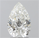 Natural Diamond 1.70 Carats, Pear with  Cut, G Color, VS1 Clarity and Certified by GIA