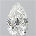 Natural Diamond 1.70 Carats, Pear with  Cut, G Color, VS1 Clarity and Certified by GIA