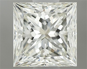 Picture of Natural Diamond 0.72 Carats, Princess with  Cut, K Color, VVS1 Clarity and Certified by GIA