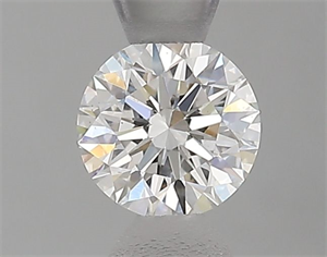 Picture of Natural Diamond 0.51 Carats, Round with Excellent Cut, E Color, SI1 Clarity and Certified by GIA