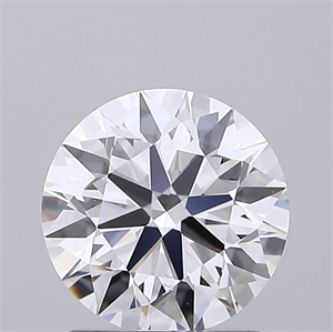 Picture of Lab Grown Diamond 1.53 Carats, Round with Ideal Cut, D Color, VS1 Clarity and Certified by IGI