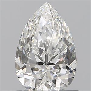 Foto Diamante Natural 0.13 quilates, De pera , Color E, claridad SI1 y certificado IGI de