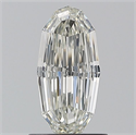 Natural Diamond 0.90 Carats, Oval with  Cut, I Color, VS2 Clarity and Certified by GIA