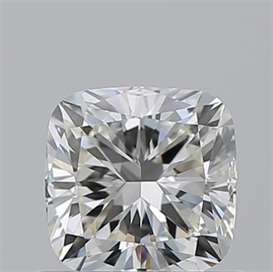 Picture of Natural Diamond 0.70 Carats, Cushion with  Cut, J Color, VVS1 Clarity and Certified by GIA