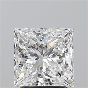 Picture of Natural Diamond 2.02 Carats, Princess with  Cut, D Color, VS2 Clarity and Certified by GIA