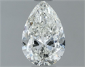 Natural Diamond 0.70 Carats, Pear with  Cut, I Color, VS1 Clarity and Certified by GIA