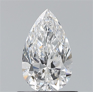 Foto Diamante Natural 0.70 quilates, De pera , Color D, claridad VS1 y certificado GIA de