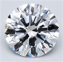 Diamante Natural 4.51 quilates, Redondo , Color D, claridad VVS2 y certificado GIA