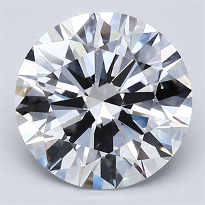 Foto Diamante Natural 4.51 quilates, Redondo , Color D, claridad VVS2 y certificado GIA de