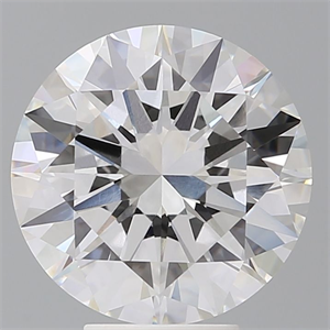 Picture of Lab Grown Diamond 5.57 Carats, Round with Excellent Cut, E Color, VVS2 Clarity and Certified by IGI