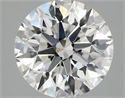 Del inventario de diamantes de laboratorio, 2.50 quilates, Redondo , Color E, claridad VS2 y certificado IGI