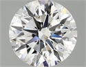 Lab Grown Diamond 2.57 Carats, Round with Excellent Cut, F Color, VVS2 Clarity and Certified by IGI
