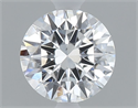 Diamante Natural 0.50 quilates, Redondo , Color E, claridad VS2 y certificado GIA